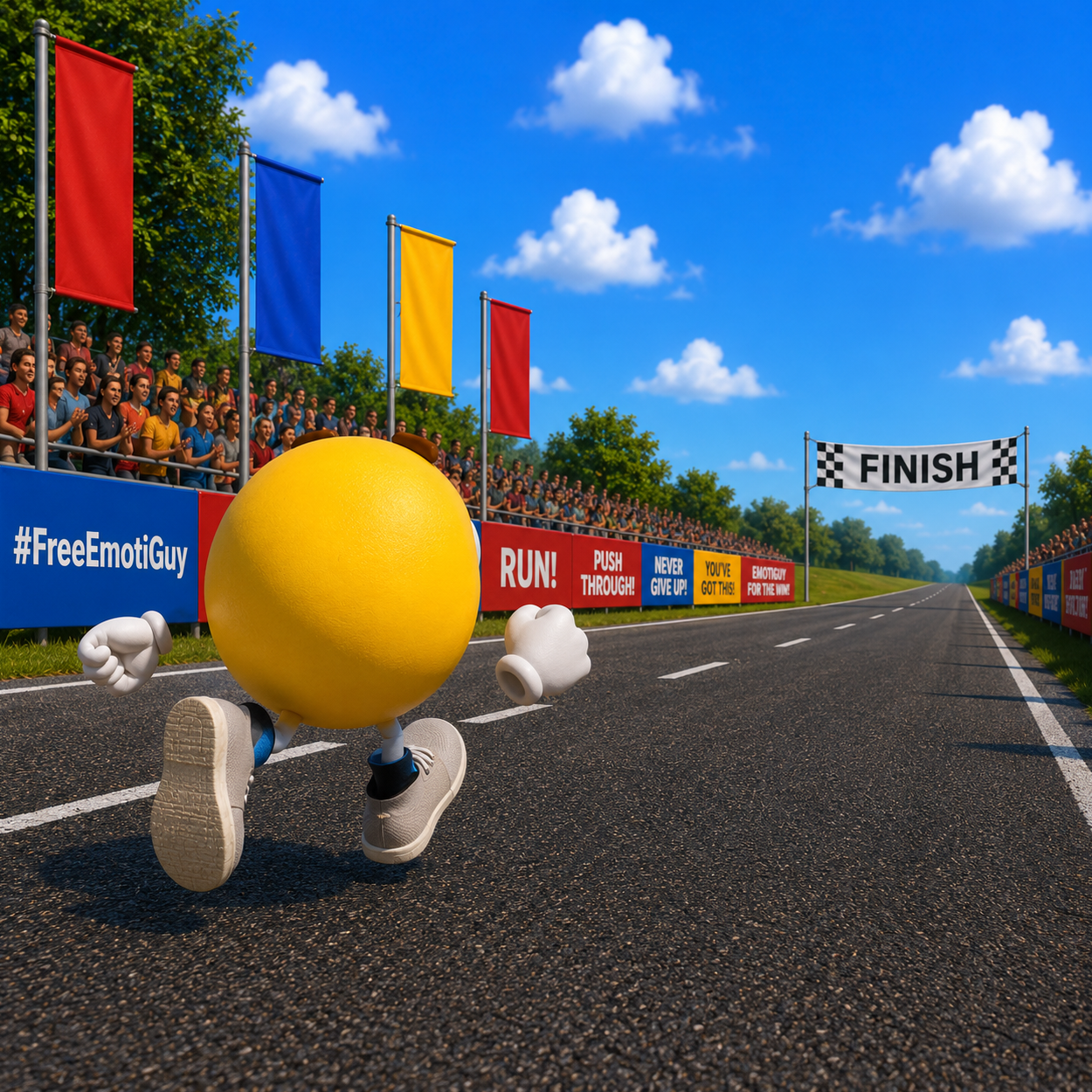 Preview of EmotiGuy Finish Line in Sight