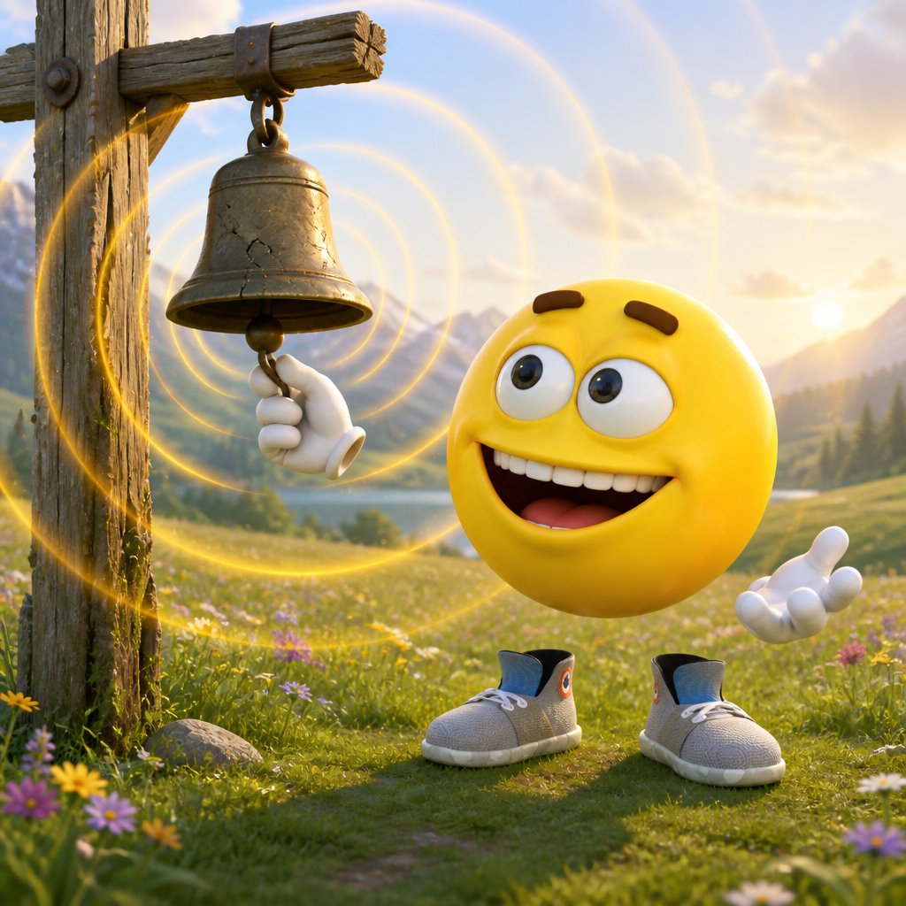 Preview of EmotiGuy Ringing a Broken Bell