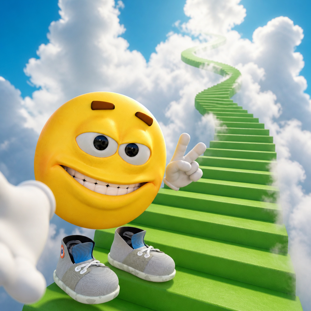 Preview of EmotiGuy Stairway to Heaven