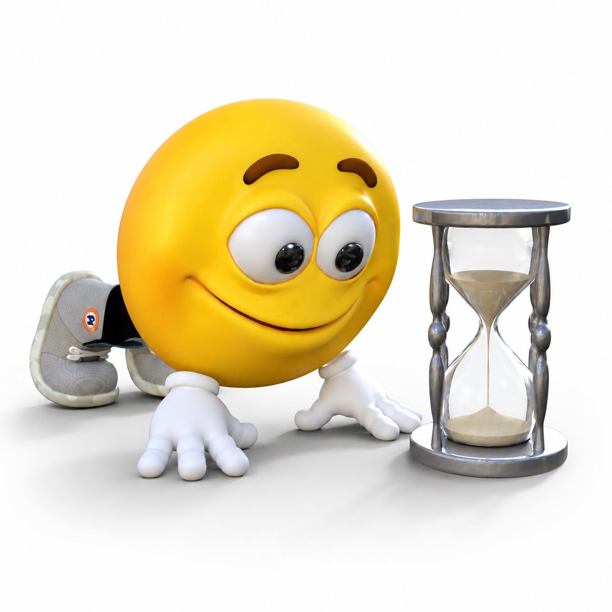 Preview of EmotiGuy Watching Time Pass