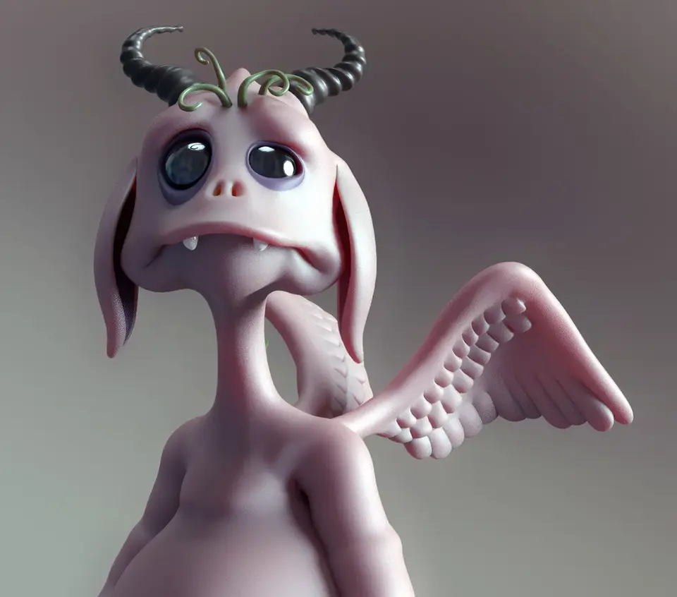 3D Universe hero render