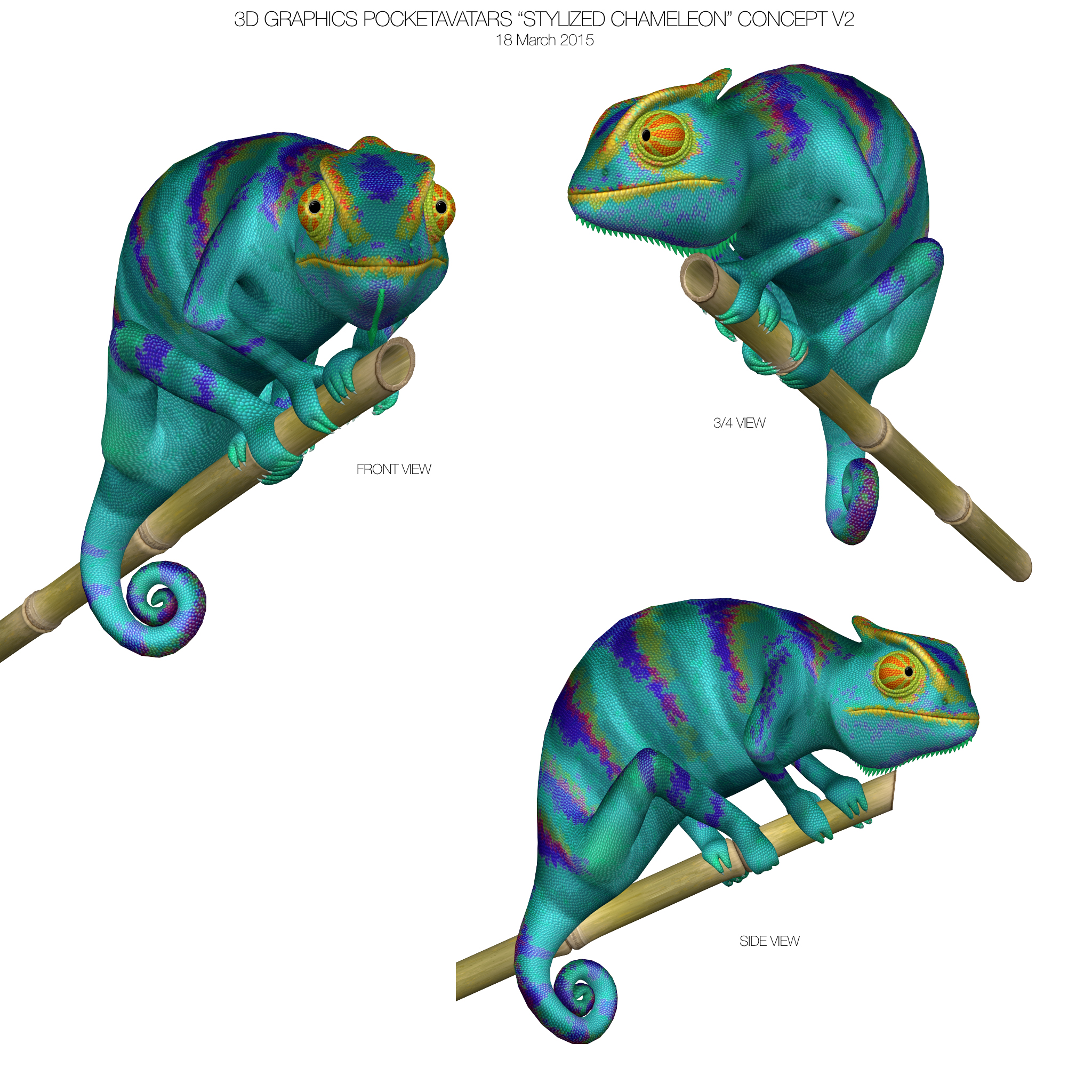 Pocket Avatars: Chameleon