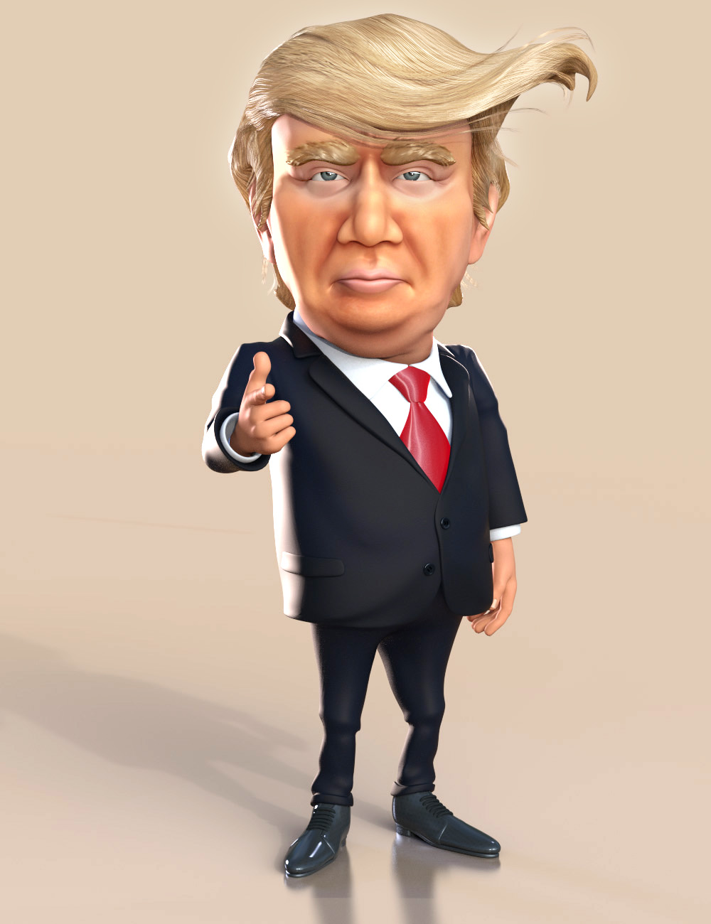 Trump Caricature