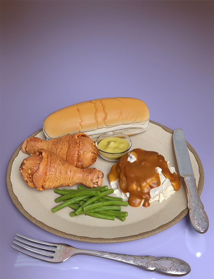 Quick Meals - Fried Chicken Meal