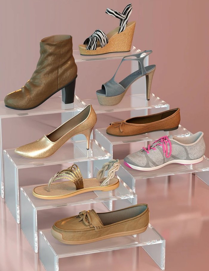 Shoe Closet 01 for Genesis 9