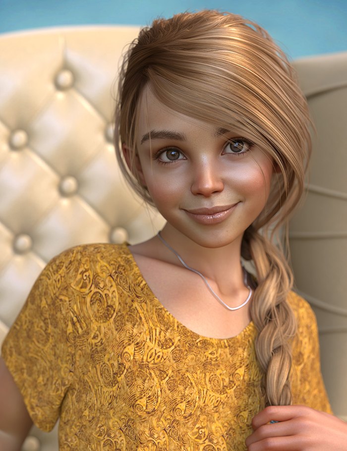 Paige Female Character for Genesis 9