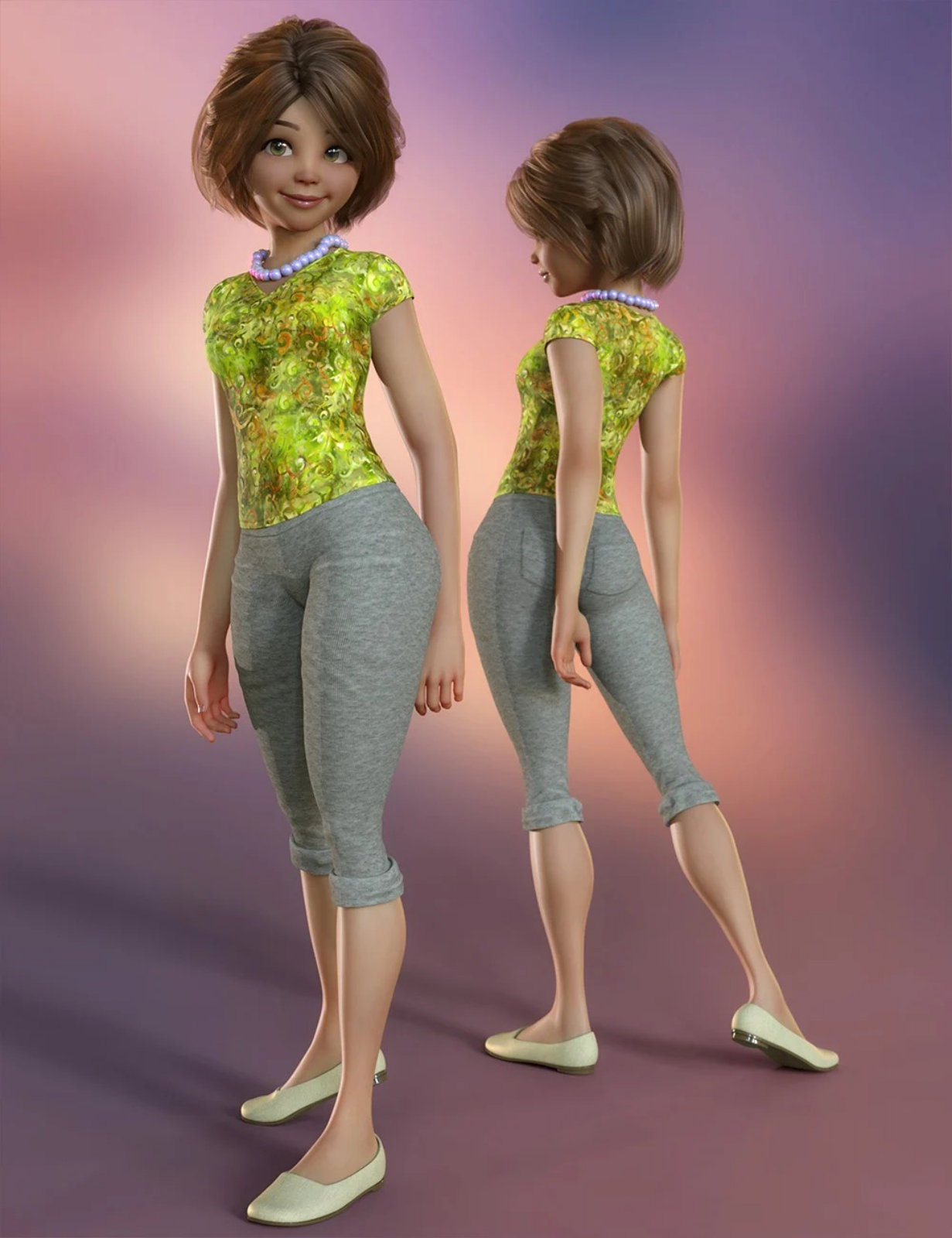 Stylized '21 Clothing for Genesis 8 and 8.1 Female