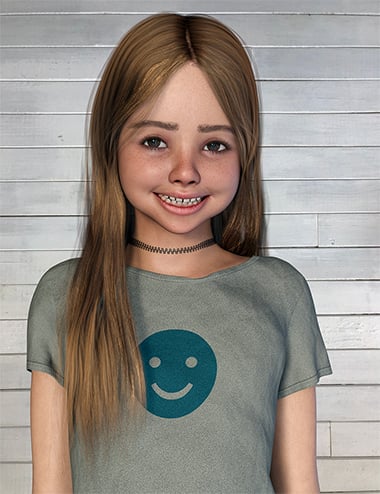 Brooklyn dForce Hair for Genesis 9