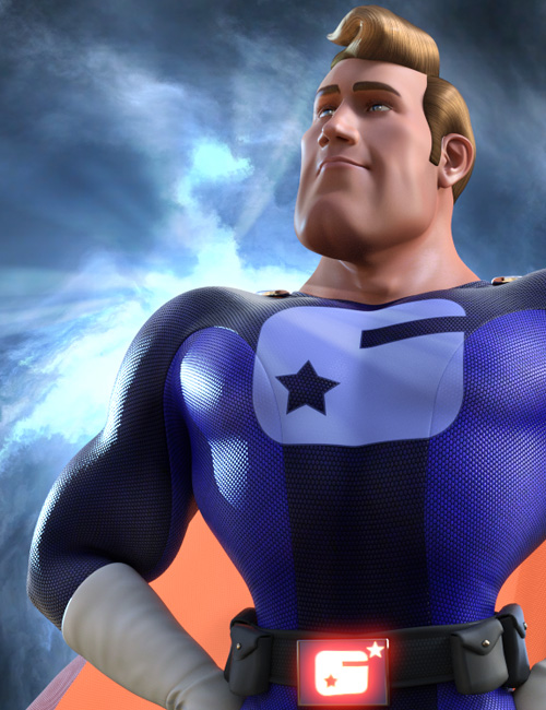 Captain Charisma for Genesis 3 Male