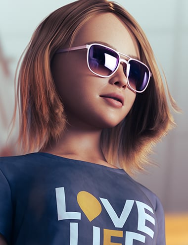 Dakota Hair for Genesis 9