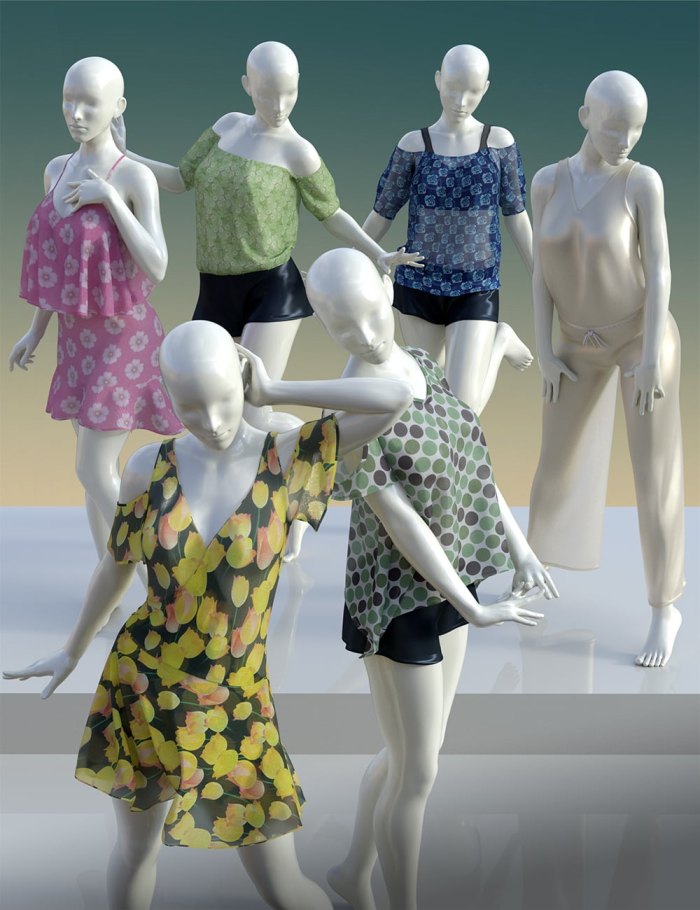 dForce Clothing Set for Genesis 8 Female