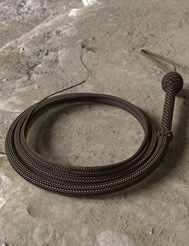 Fully Poseable Bull Whip