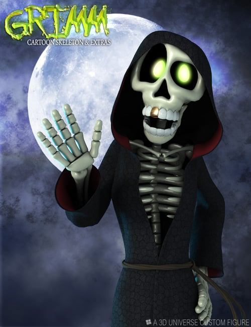GRIMM The Toon Skeleton