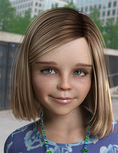 Heidi Hair for Genesis 8 Female(s)