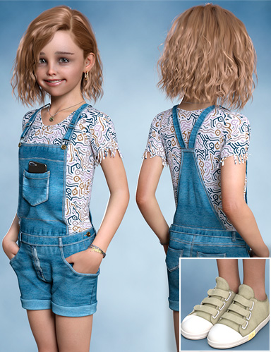 Indiana dForce Clothing and Accessories for Genesis 8 Female(s)