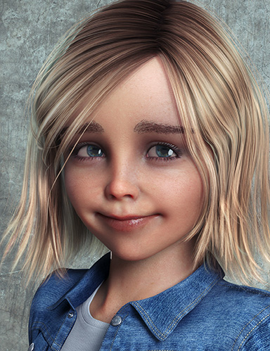 Indiana Hair for Genesis 8 Female(s)