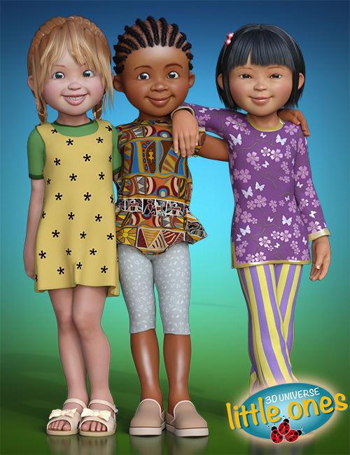 Little Ones (Females) for Genesis 3 Female