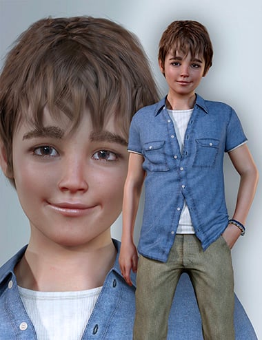 Nelson Character for Genesis 8 Males