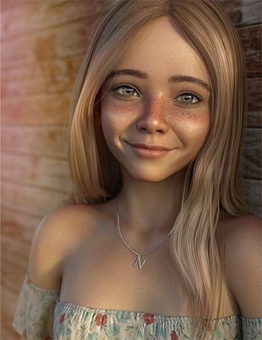 Nikki Female Character for Genesis 9