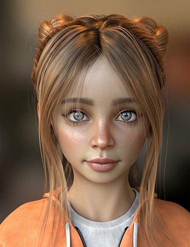 Orion Female Hair for Genesis 9
