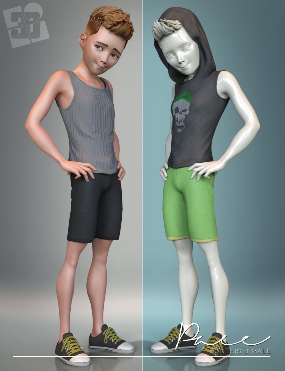 Pace Bundle for Genesis 8 Male(s)