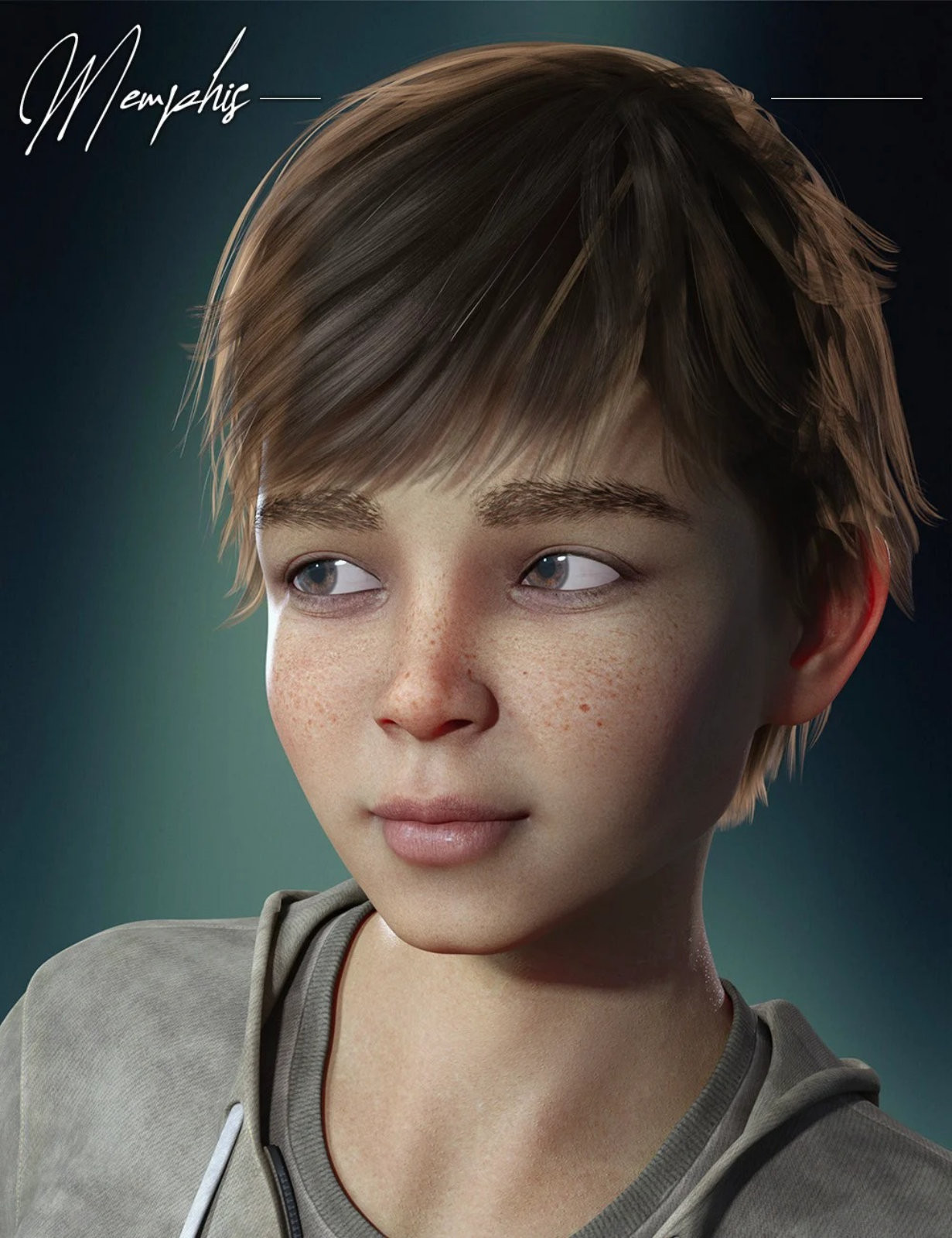 Memphis Character for Genesis 8 Male