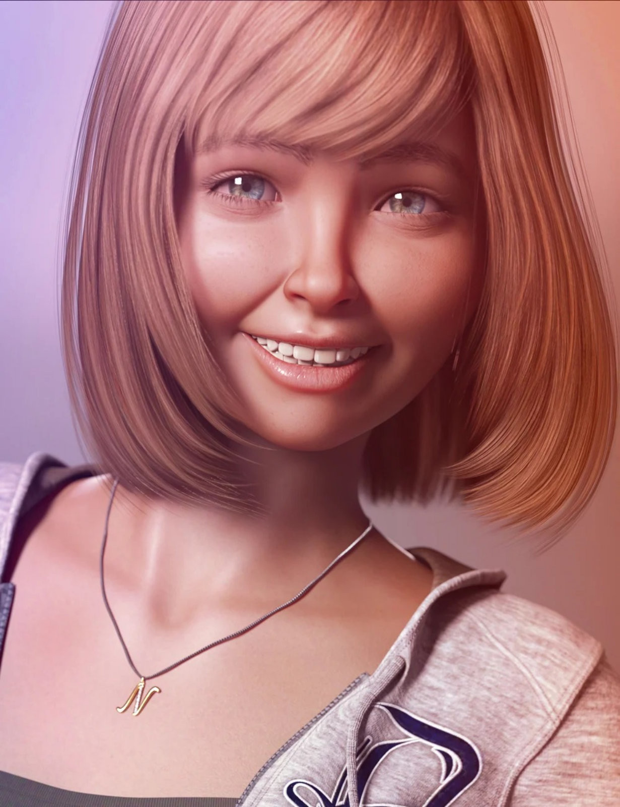 Novara dForce Hair for Genesis 8 Females