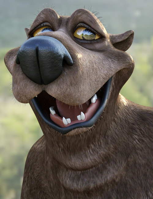 Snuggles the Toon Bear