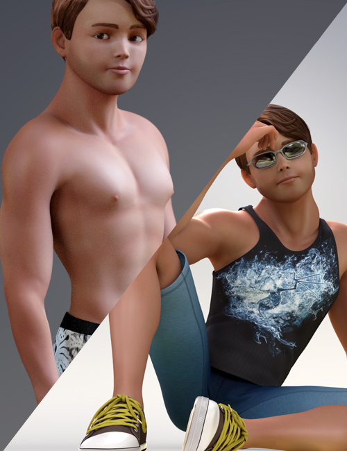Stylized Matt Bundle for Genesis 3 Male(s)