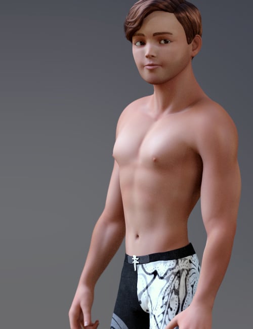 Stylized Matt Figure and Hair for Genesis 3 Male(s)
